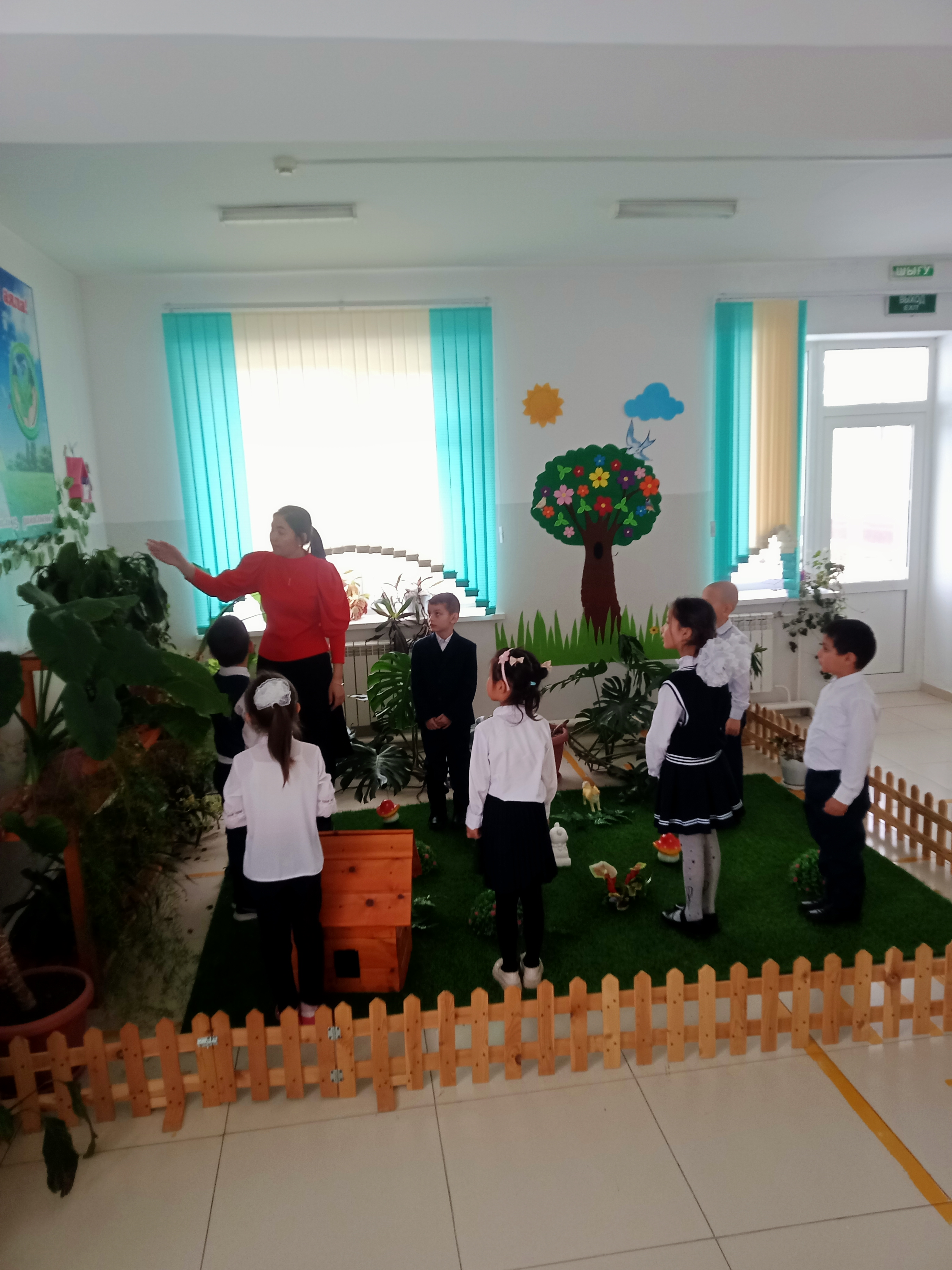 "Табиғатты  қорғау біздің  міндетіміз"  1 сынып